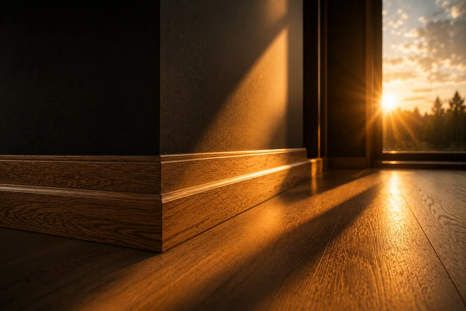Baseboard Installation work