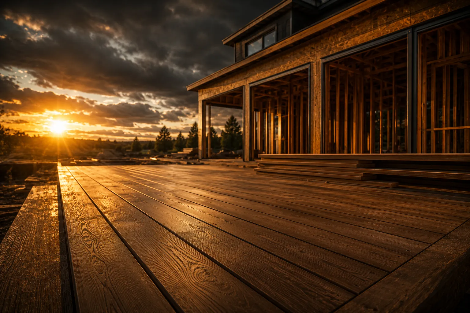 Deck Construction work